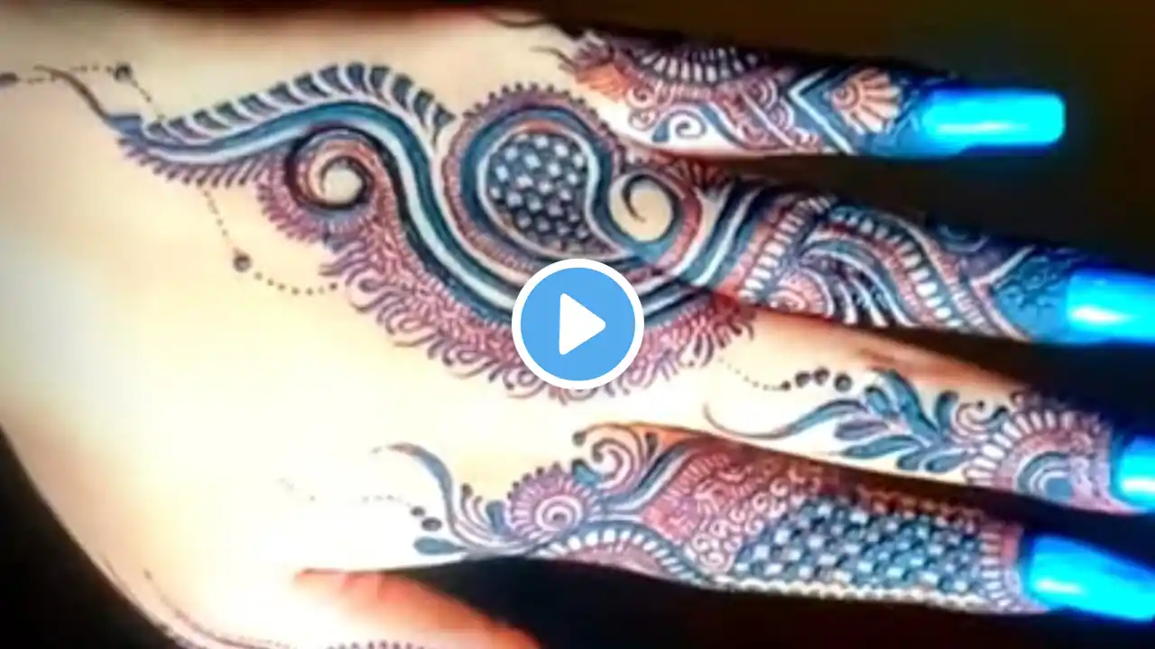 Very beautiful stylish back hand mehndi design Eid special Mehndi design |mehndi ka design |Mehndi