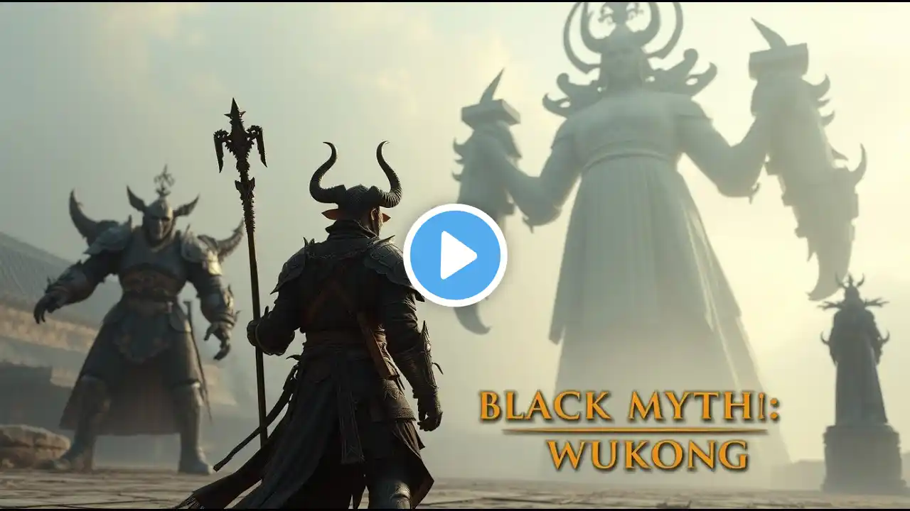 Black Myth Wukong - Monkey King vs Ancient Gods Scene (4K 60FPS)