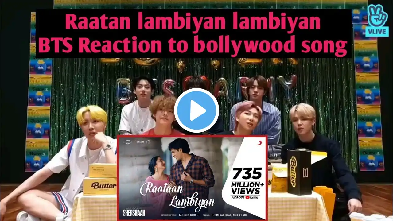 BTS Reaction to bollywood song_ Raatan lambiyan lambiyan | jubin nautiyal,Tanishk Bagchi,Asees kaur