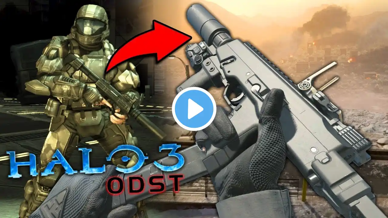 Halo 3 ODST Loadout - Rookie Silenced M7S SMG in Modern Warfare 3 Gameplay