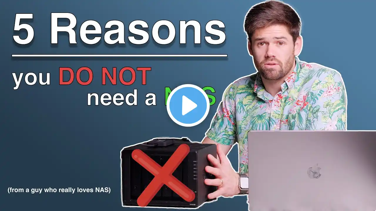 5 reasons you DO NOT need a NAS