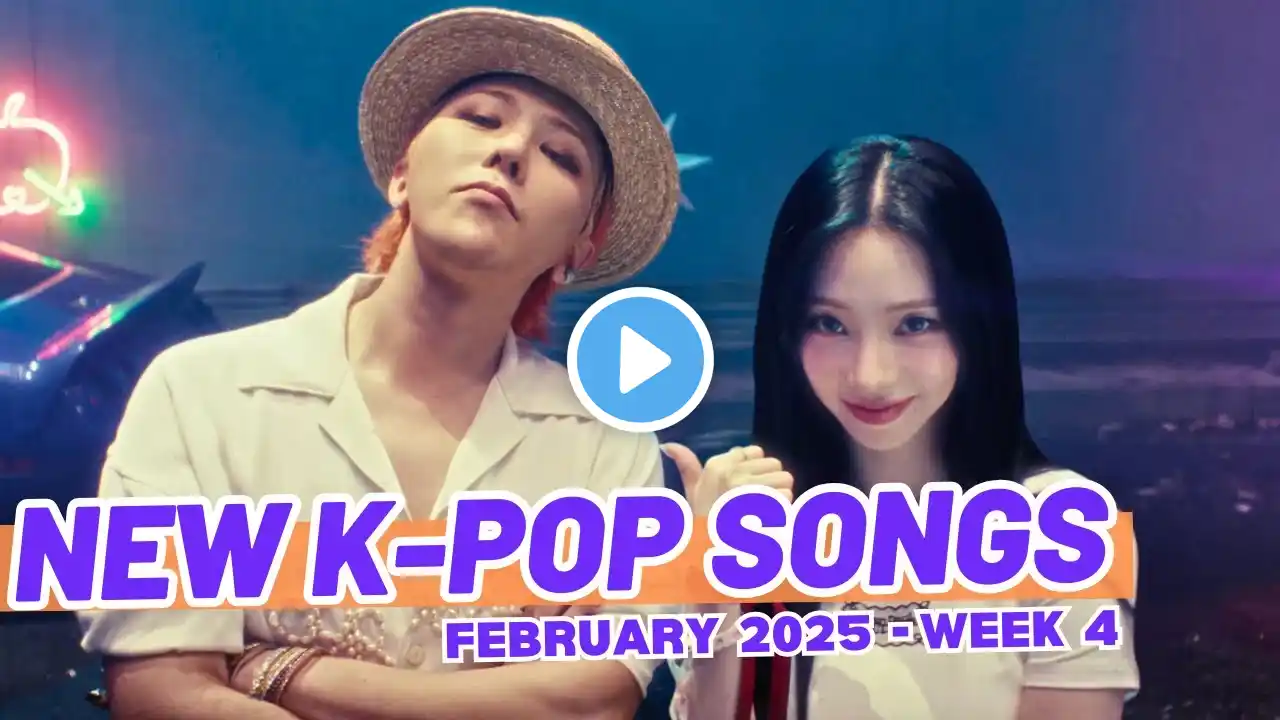 NEW K-POP SONGS | FEBRUARY 2025 (WEEK 4)