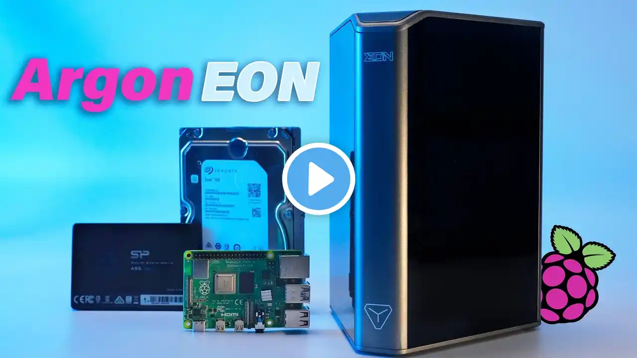 Argon EON PI NAS - Unboxing, Building, Setup - Almost my favorite Raspberry Pi accessory