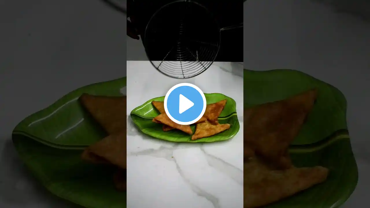 papad samosa | #shortsfeed #shorts #asmr #asmrcooking #asmrsounds #viral #food #reels #trending