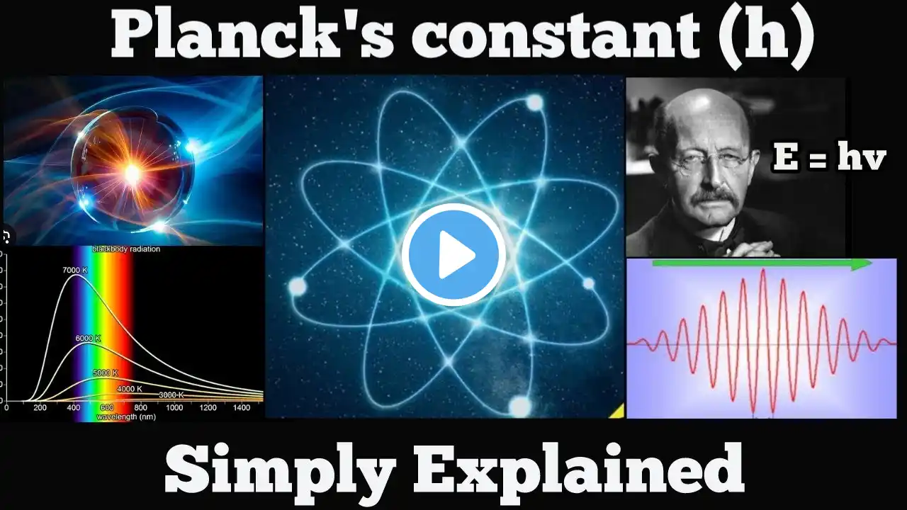 Planck's constant |  Photon | Quantum Physics | Black body radiation | Tamil | Simply Explained |