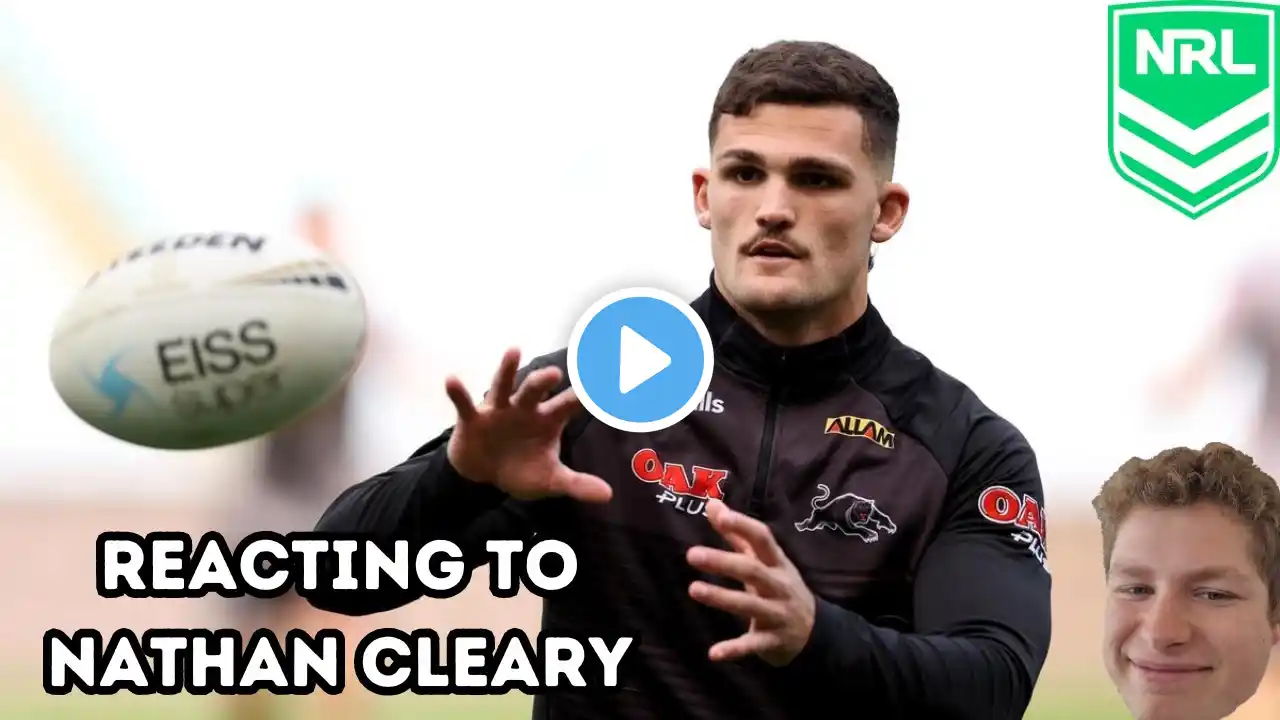 Ice hockey fan reacts to NATHAN CLEARY for the first time!!