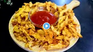 Crispy Egg French Fries Recipe! Easy Egg French Fries! Egg Snacks Recipe! New Recipe! #youtube