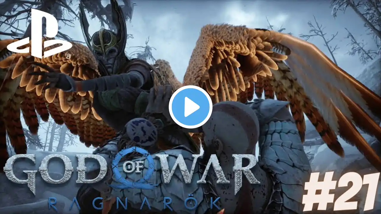 GOD OF WAR RAGNAROK PS5 Walkthrough Gameplay Part 21-VANADIS VALKYRIE [FULL GAME] 4K60 No Commentary