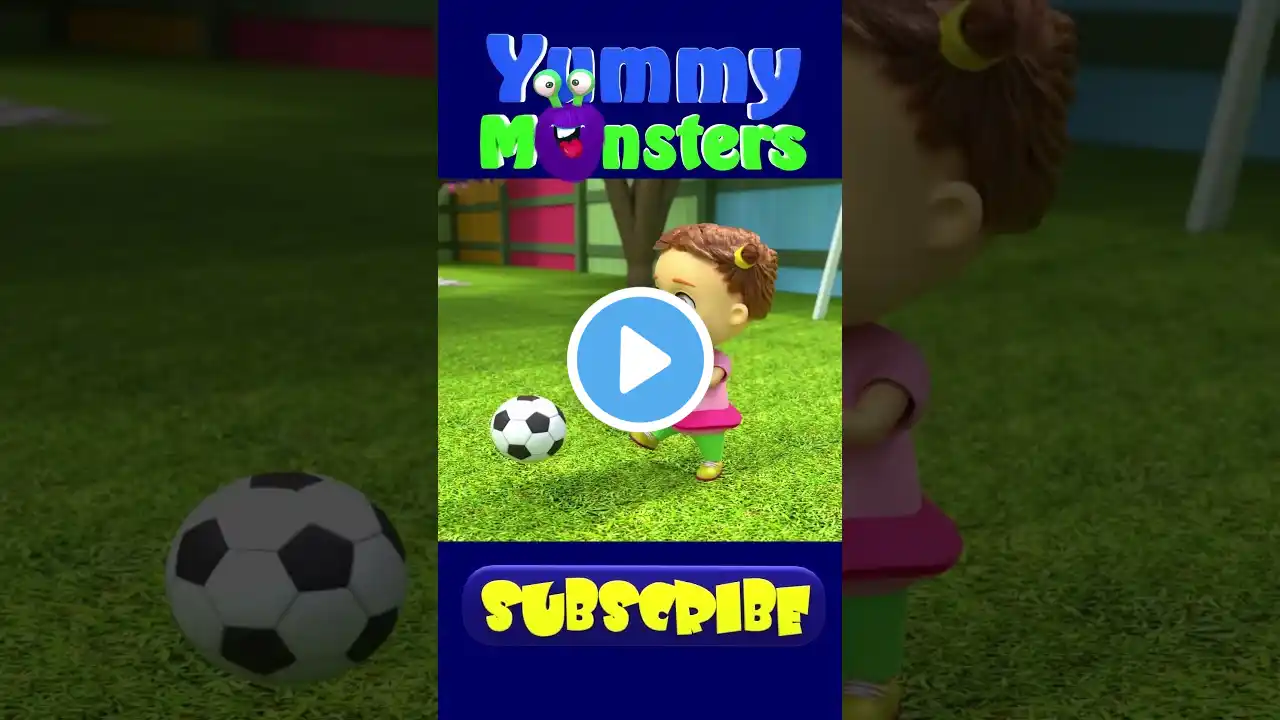 Soccer Song (Football Song) |YummyMonsters Nursery Rhymes & Kids Songs