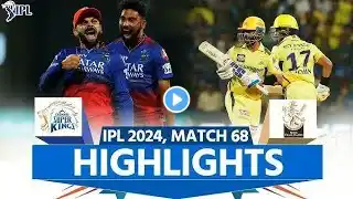 RCB vs CSK TATA IPL 2024 Highlights #csk #rcb #royalchallengersbangalore #chennaisuperkings #tataipl