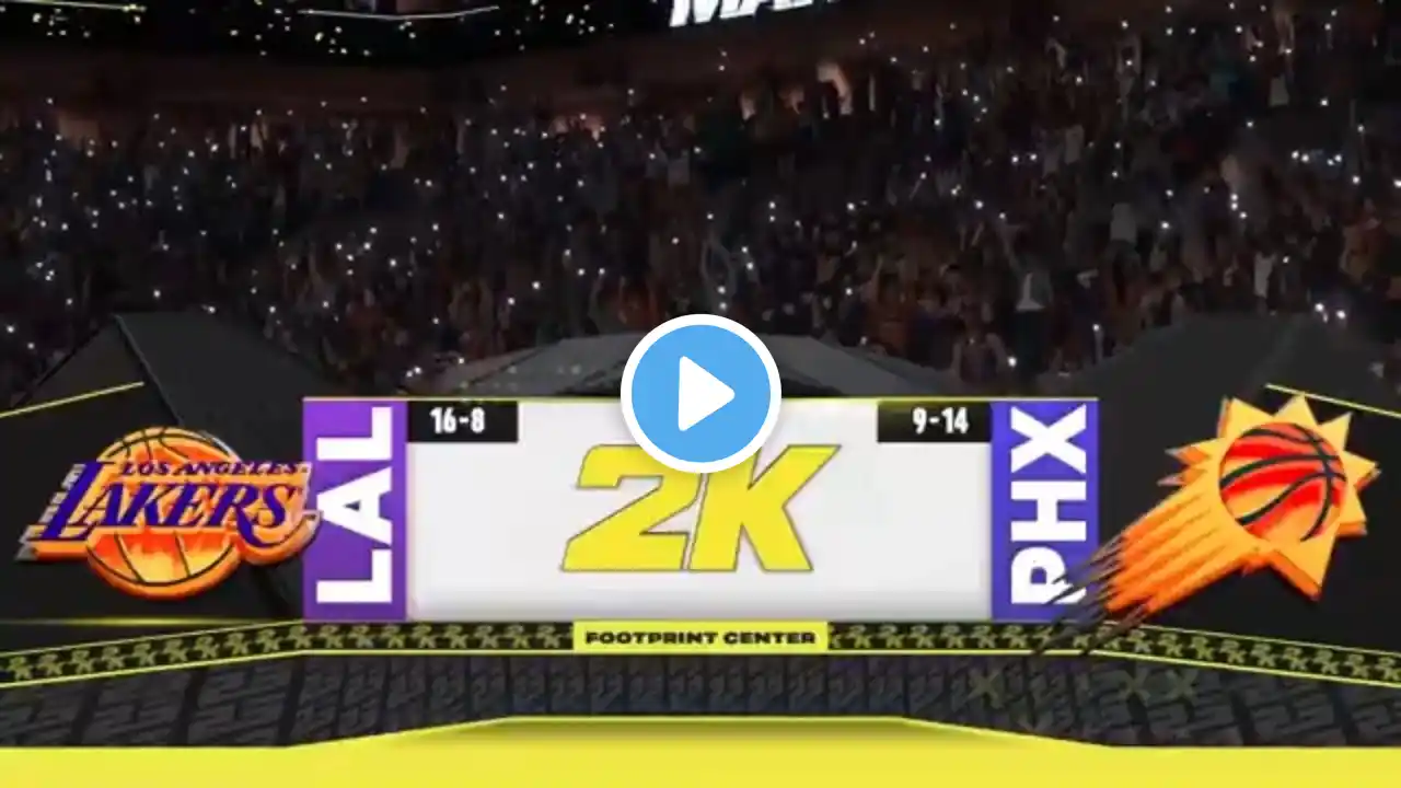 Los Angeles Lakers vs Phoenix Suns(NBA 2K25)