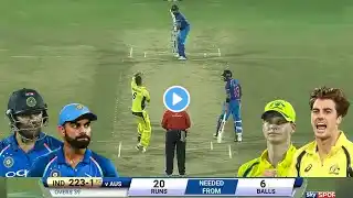 India VS Australia 5th ODI 2017 FULL HIGHLIGHTS MOST THRILER MATCH EVER 🔥