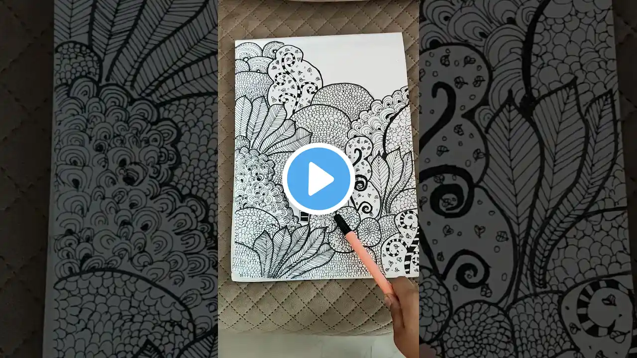 Mandala art skills ❤️✨#trendingshorts #shortsfeed #shorts #mandala #drawing #tutorial #art #sketch