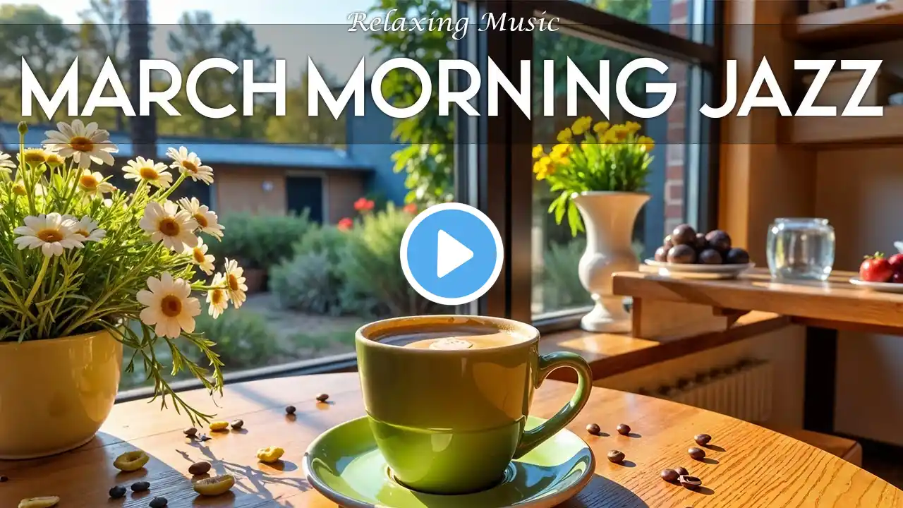 Morning Jazz Music & March Bossa Nova instrumental for relax, study, work