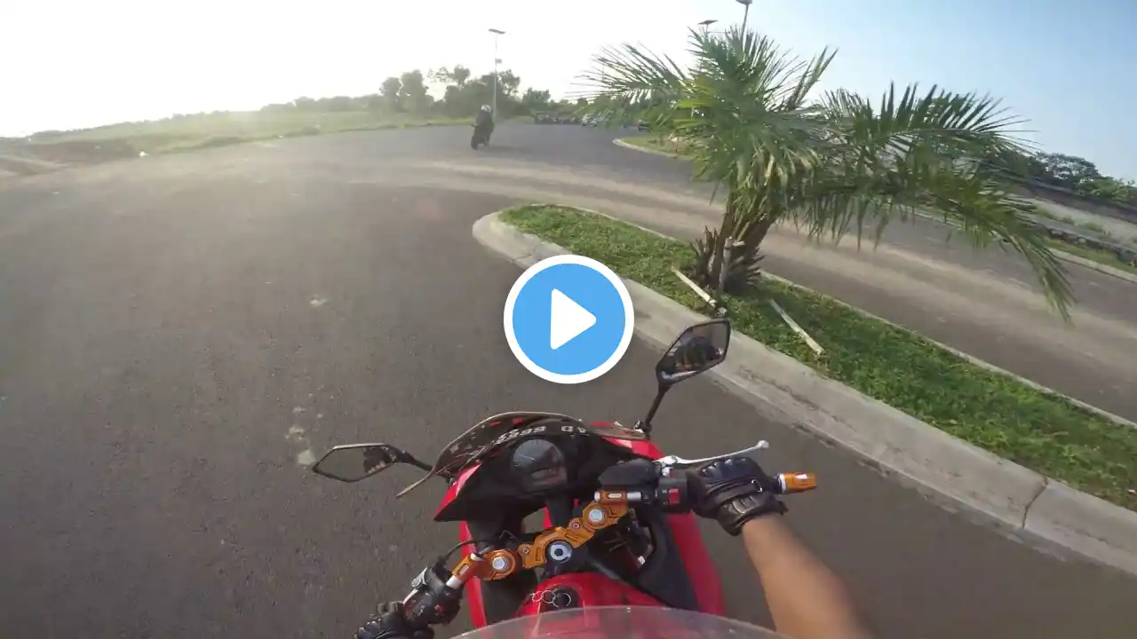 #1 Motovlog - Morning Ride l Kawasaki Ninja 650, CBR 250, Yamaha R15 l GoPro Hero 4