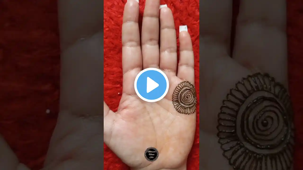 front😍❤‍🔥 hand henna design || easy🤩💥 mehndi design ||mehandi😻🔥 design #shorts