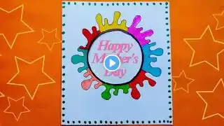 White paper mother's day card🥰 | Mother's Day💜|