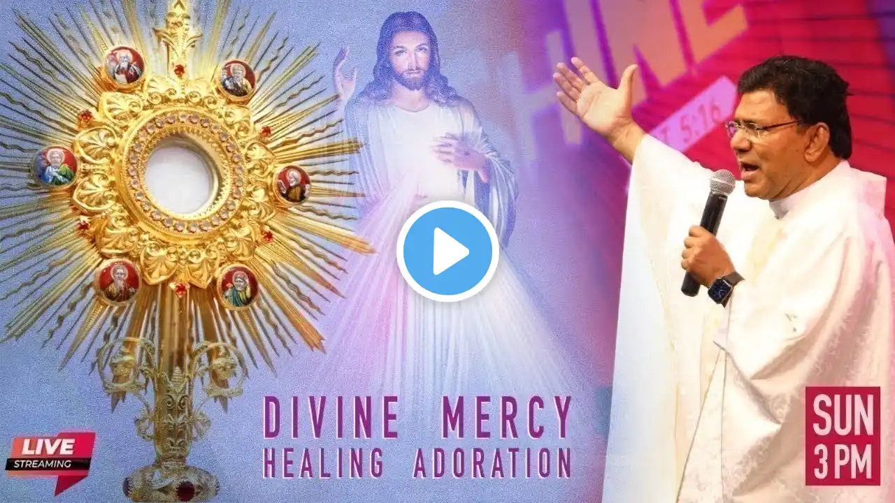 Divine Mercy Adoration Live Today | Fr. Augustine Vallooran | 20 October | Divine Goodness TV