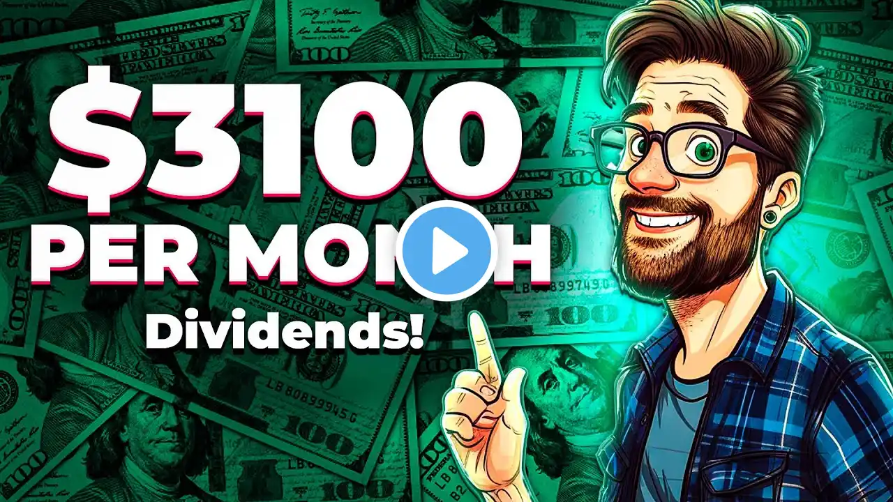 The Fastest Way You Can Live Off Dividends! ($3100 / month)