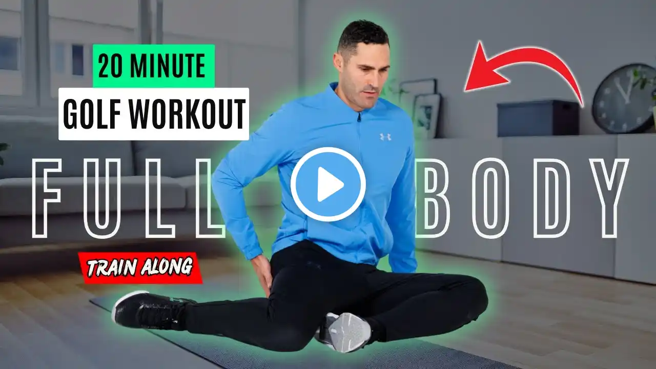 Golf Home Workout | 20 MIN (FOLLOW ALONG)