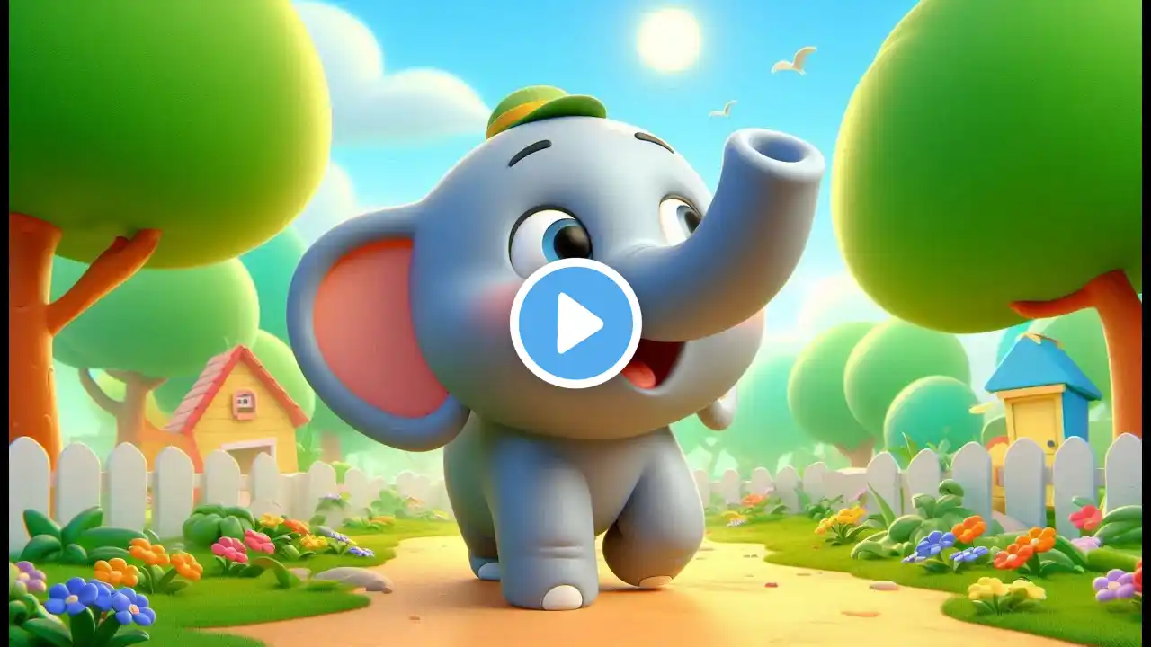 ek mota hathi ghumne chala | एक मोटा हाथी | Hindi Rhymes For Kids | Blessy Tv