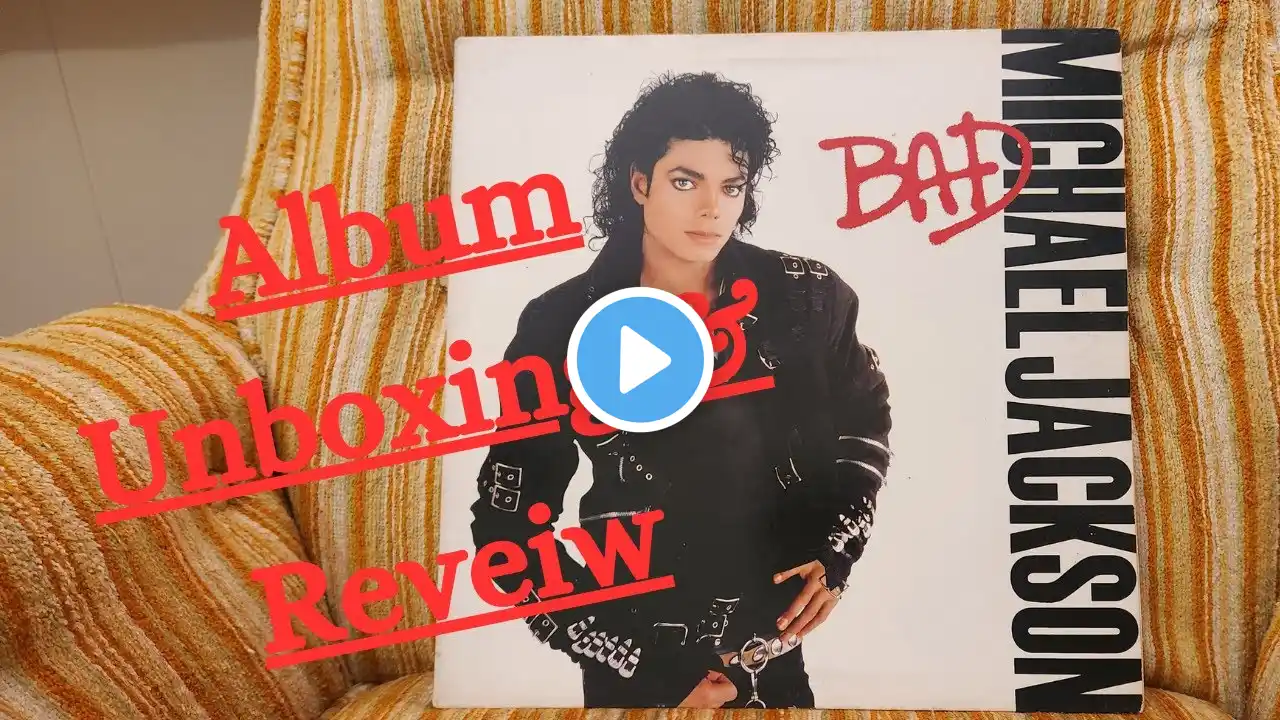 Michael Jackson's "Bad", Unboxing & Review by The Vinyl Scally!