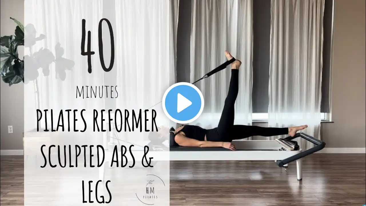 Pilates Reformer | Intermediate | Sculpted Abs + Legs