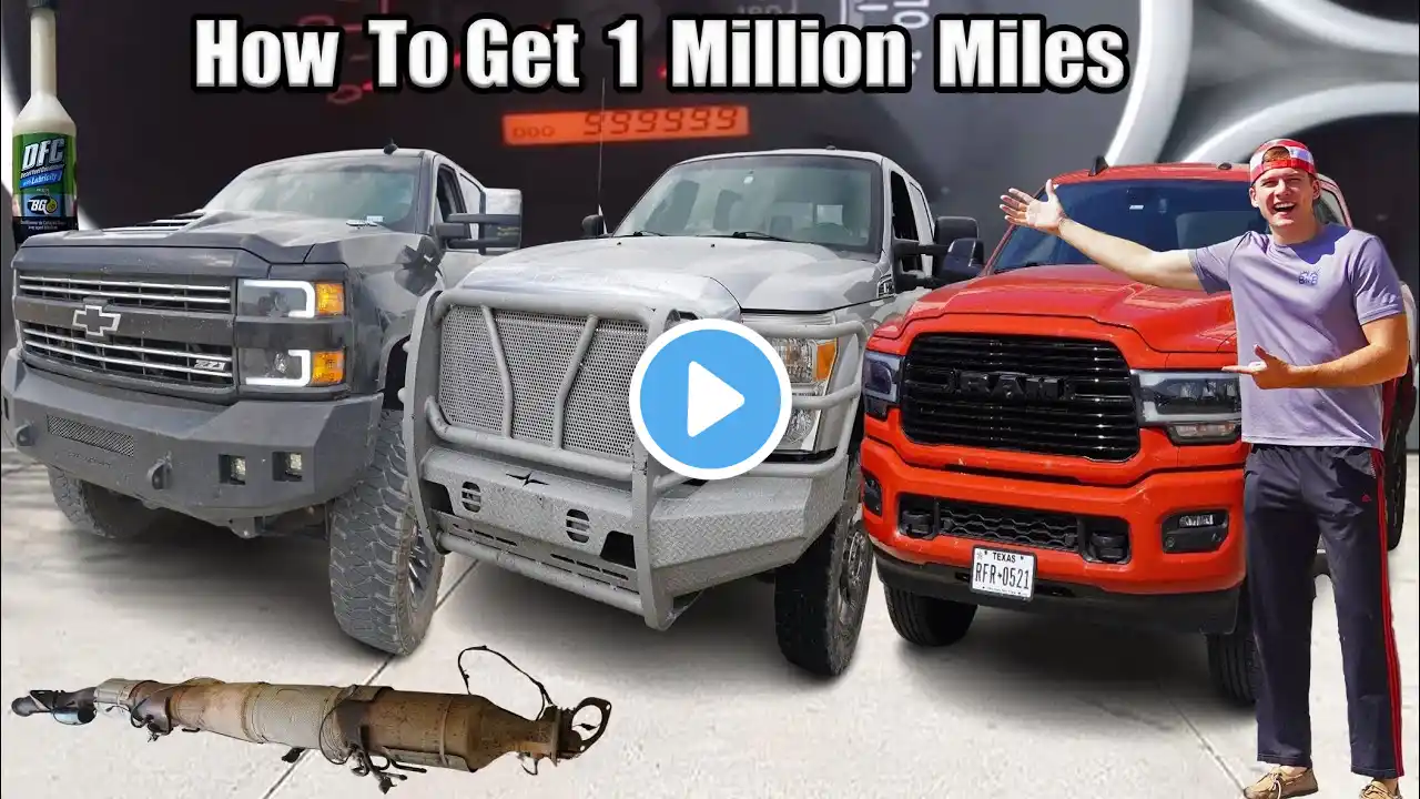 How to Get A MILLION Miles On Your Diesel Truck