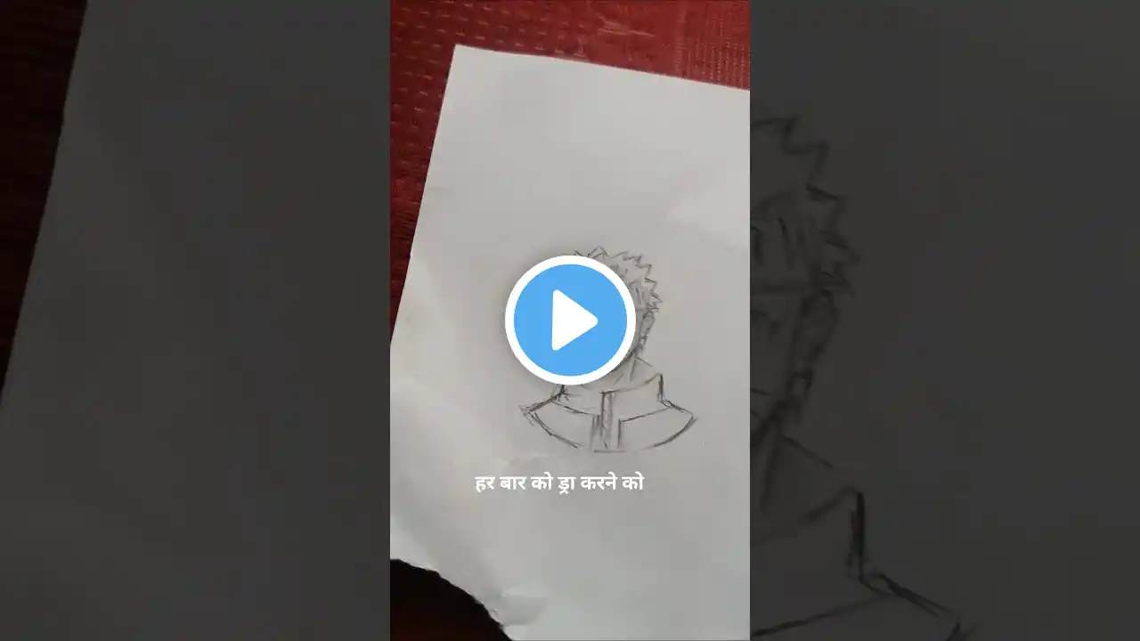 Naruto uzumaki drawing#shorts