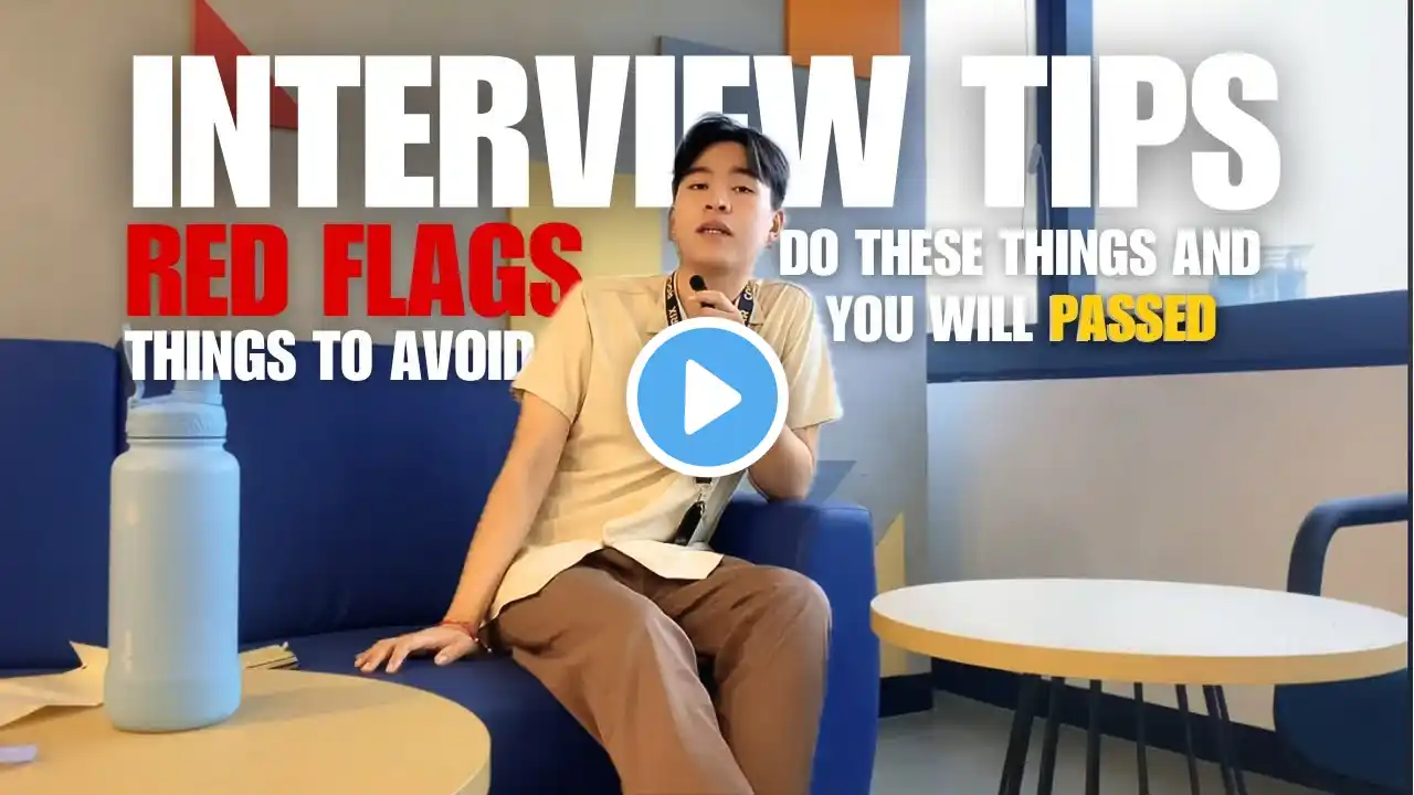 CALL CENTER DIARIES : Interview tips and red flags to avoid✨💯 |working student and call center agent