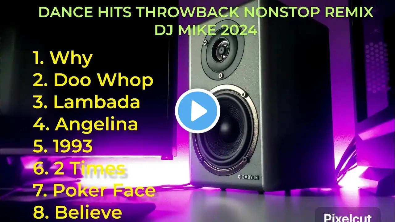 Dance Hits Throwback Nonstop(Italo-banger Remix)- DJ Mike 2024