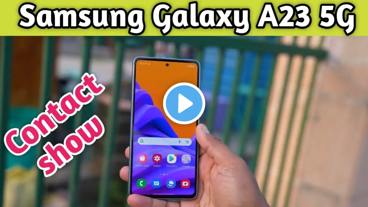 Samsung Galaxy A23 5G,Smart Call Feature , Smart Call Setting In Samsung Galaxy A23 5G,