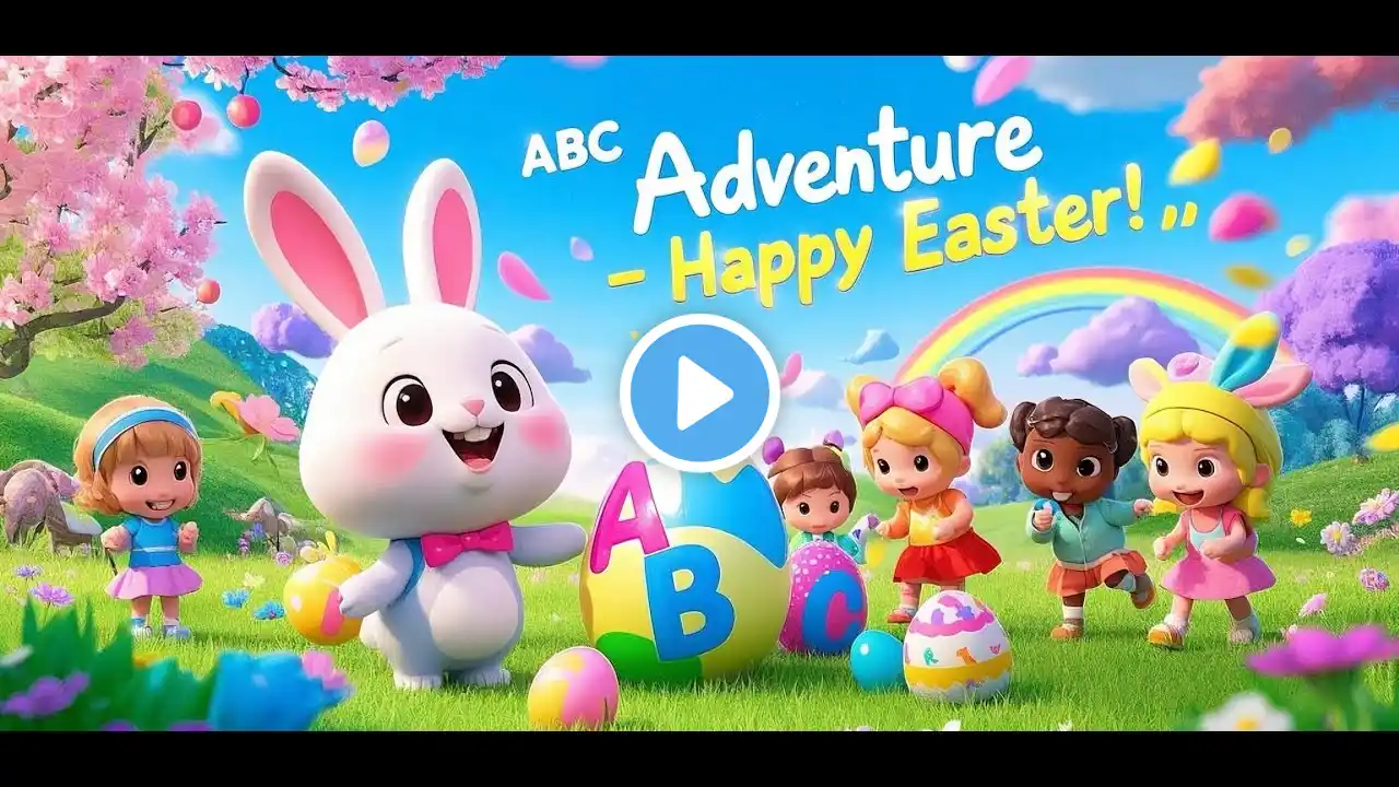 ABC Adventure | Easter Egg Hunt ABC Song | Fun Alphabet Learning for Kids | Easter 2025 | EasterAtoZ