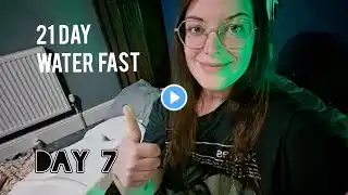 21 DAY WATER FAST - DAY 7 #chronicpain #selfhealing #endometriosis #pmdd #extendedfasting #waterfast