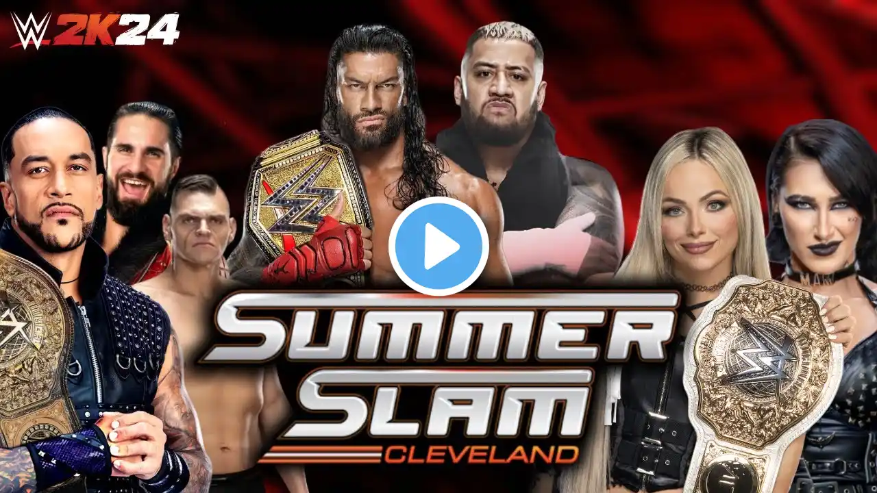 Summerslam 2024 PPV (Part.2) - WWE 2K Universe Mode FR #01