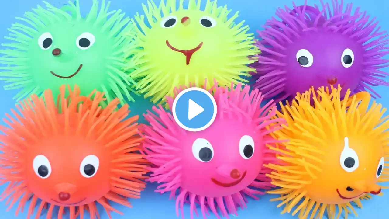 BEST LEARNING COLORS for kids with Squishy Balls and AWESOME video for Children/Kids