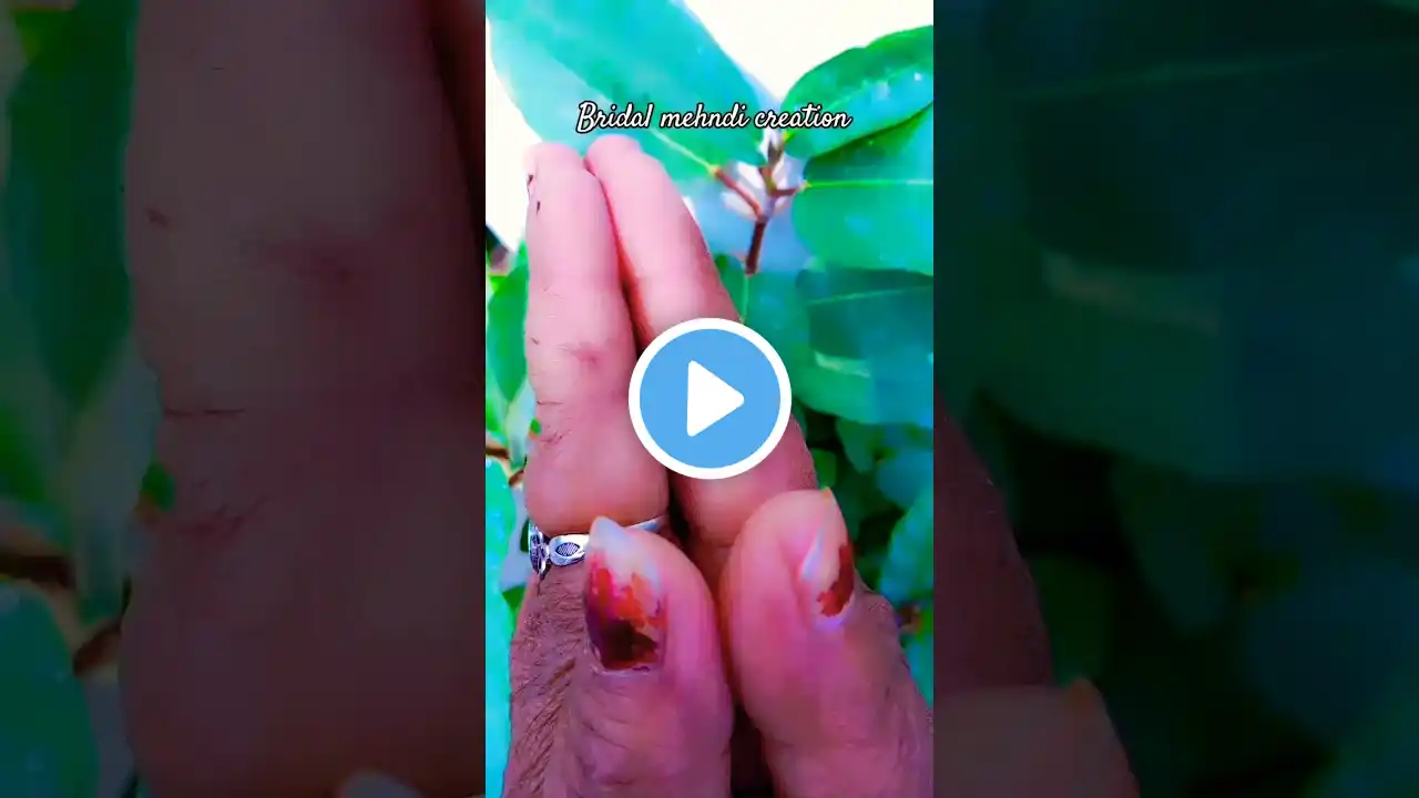 bridal mehndi design | best mehndi designs | unique mehndi | #mehndi #trending #viralvideo #henna |
