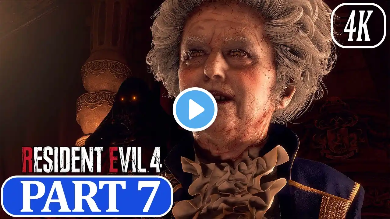 Resident Evil 4 Remake Walkthrough GAMEPLAY Part 7 (FULL GAME) (4K 60fps PC) ULTRA No Commentary