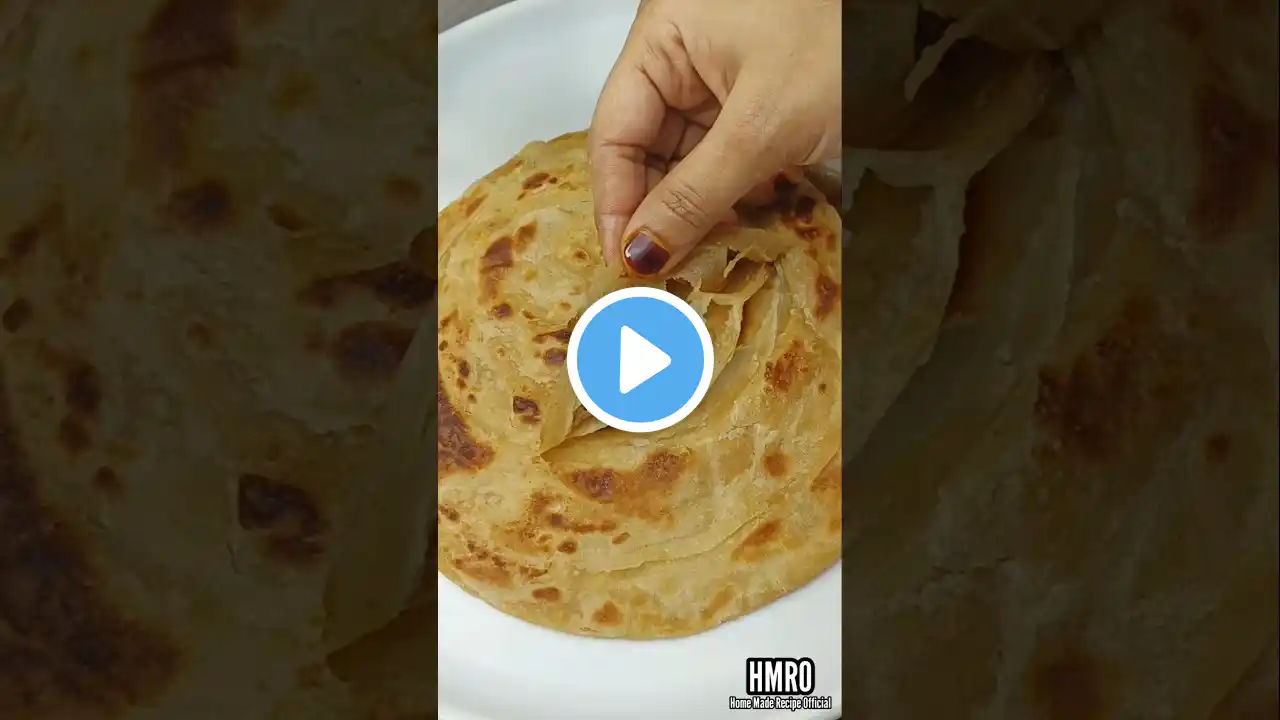 Gehu ke aate ka lachha paratha/layered lachha parantha #recipe #hmro #breakfast #homechef