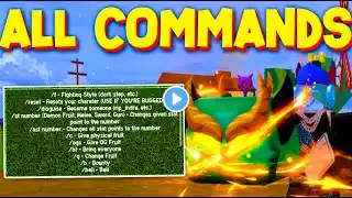 HOW TO GET & USE ALL COMMANDS in BLOX FRUITS RECREATION! ROBLOX