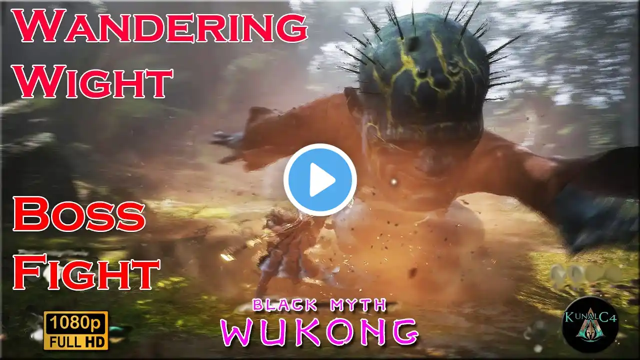 Black Myth Wukong Wandering Wight Boss Fight