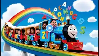 ABC Train Song 🚂 | Learn the Alphabet with Fun & Music! 🎶 | Nursery Rhymes & Kids Songs