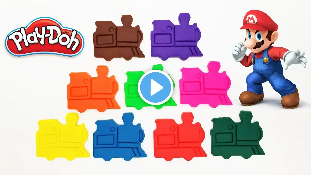 Play Doh Thomas Train learn colors Numbers | Fun Video for Kids