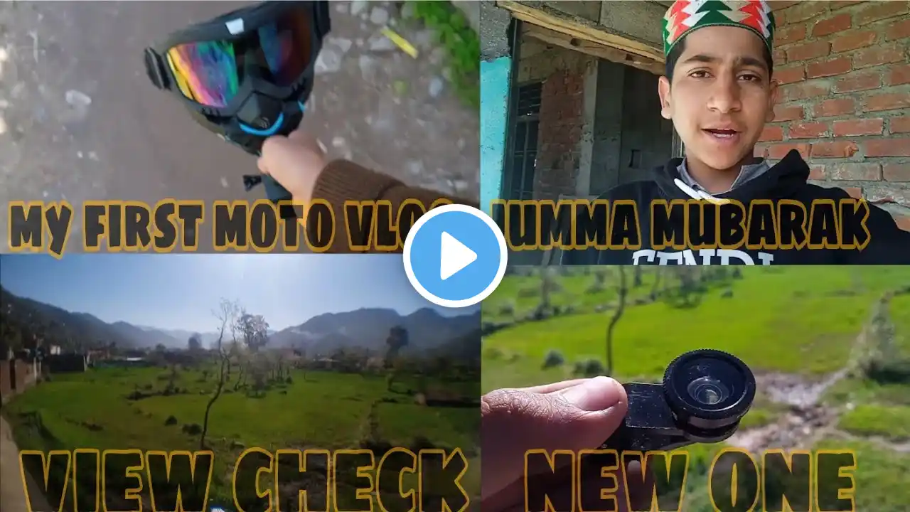 My first moto vlog view check new one jumma mubarak