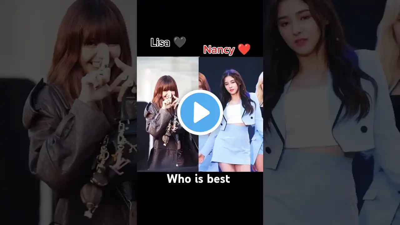 Nancy and Lisa #nancyjewelmcdonie #blackpink #nancylisa #kpopidol #bts #shorts