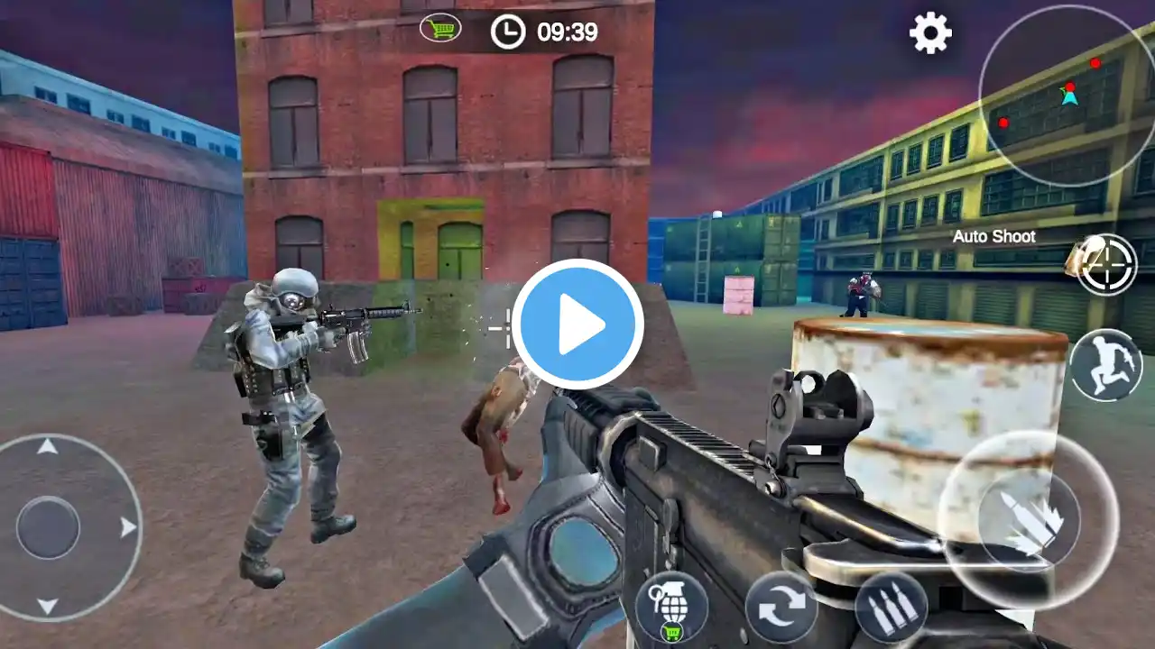 Zombie 3D Gun Shooter- Real Survival Warfare - Android Gameplay #10