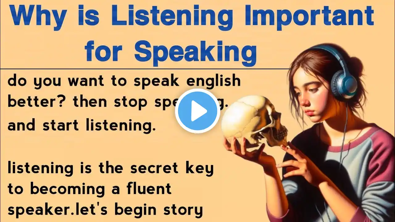 Why is Listening Important | My Powerful Story | Graded Reader | Improve Your English
