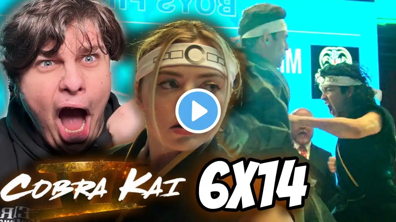 COBRA KAI | 6X14 REACTION! | Strike Last | NETFLIX | KARATE KID