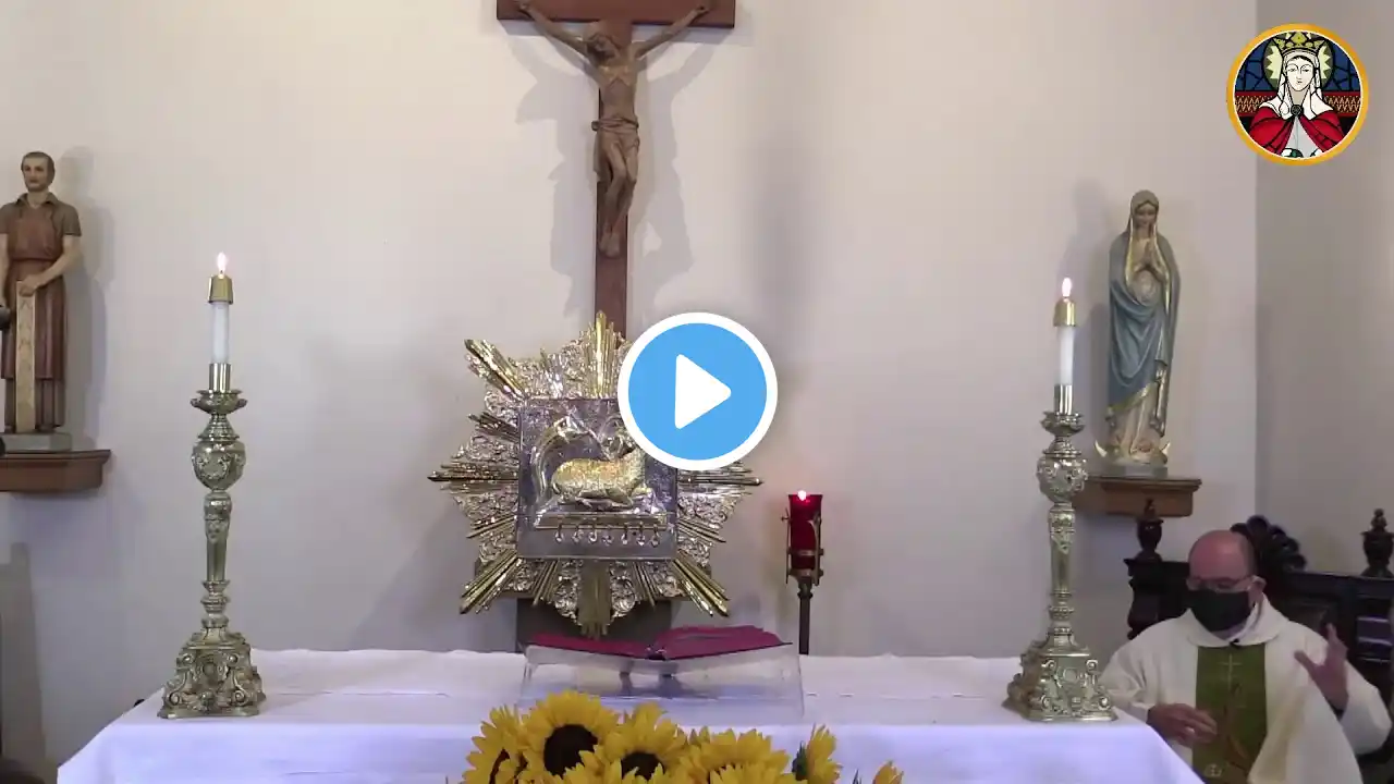 DAILY MASS Wednesday, 20th Week of Ordinary Time August 19, 2020 Celebrant: Fr. Modesto Lewis Pérez