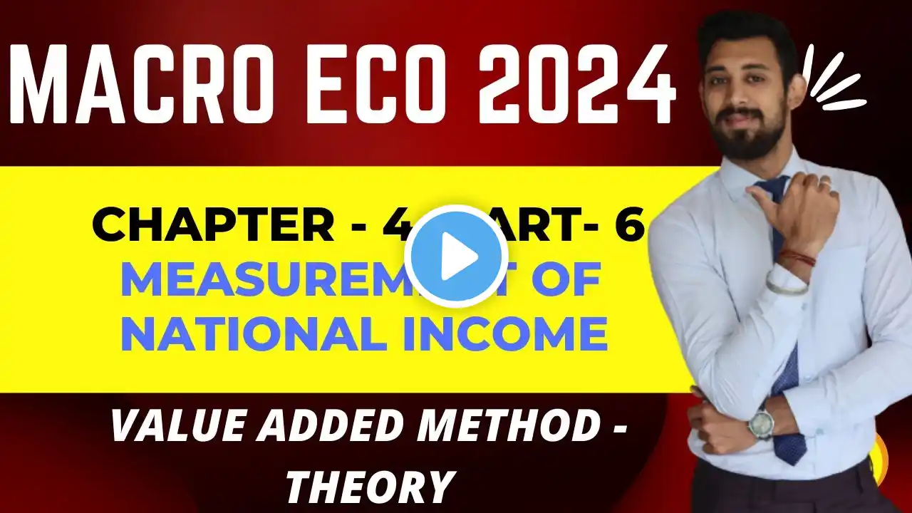 Measurement of National Income | Chapter 4 | Class 12 | theory - income method  | Macro economics